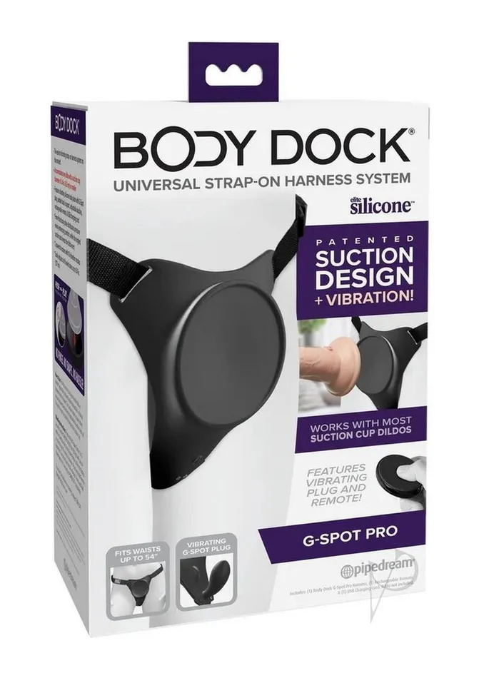 Body Dock Female Sex Toys Body Dock GSpot Pro StrapOn Black