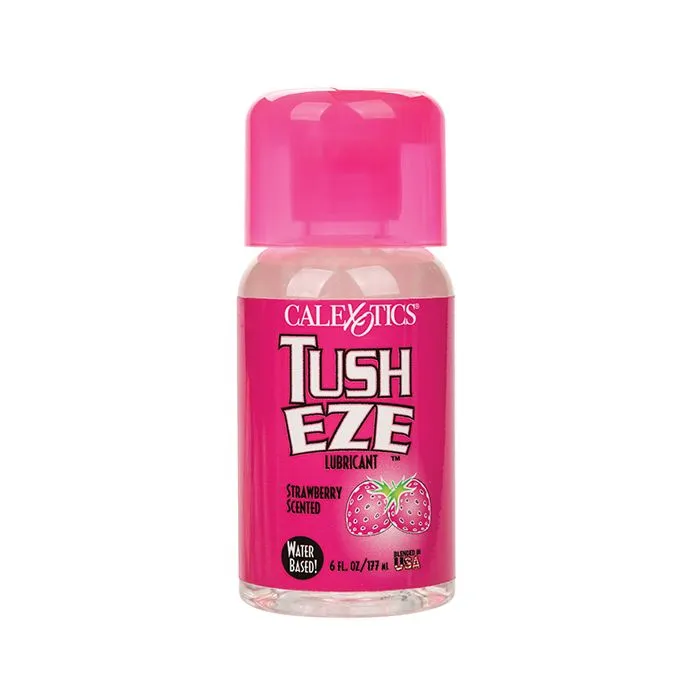 California Exotics Novelties Tush Eze Strawberry Scented Lubricant 6 oz Lubricants California Exotics Novelties Tush Eze Strawberry Scented Lubricant 6 oz Lubricants