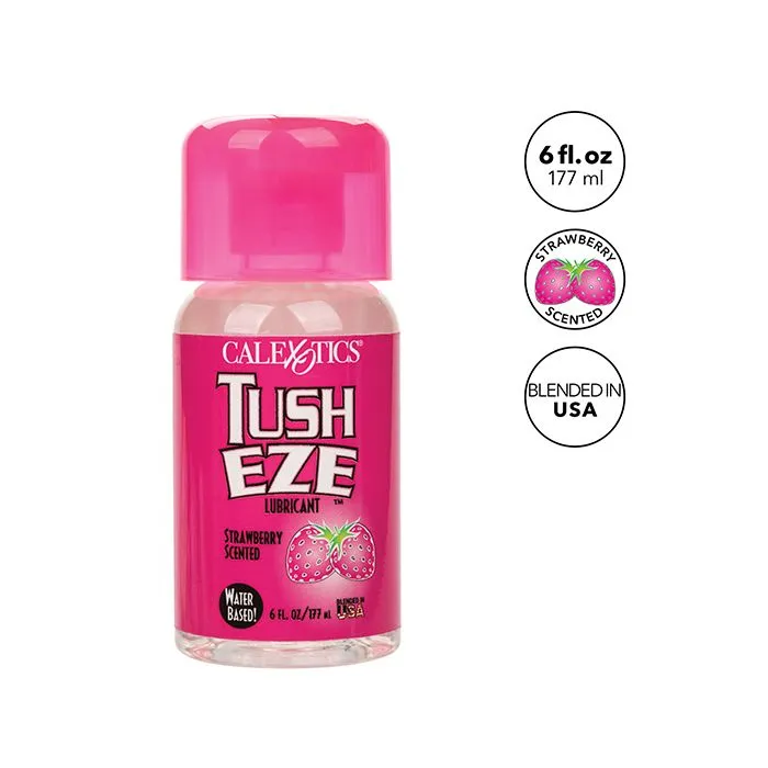California Exotics Novelties Tush Eze Strawberry Scented Lubricant 6 oz Lubricants
