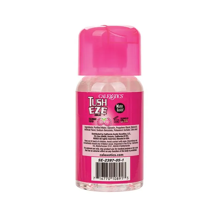 California Exotics Novelties Tush Eze Strawberry Scented Lubricant 6 oz Lubricants