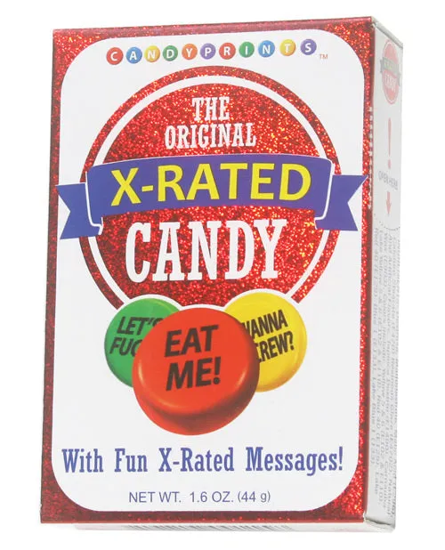 Candy Prints Male Sex Toys Original XRated Candy 16 oz Box
