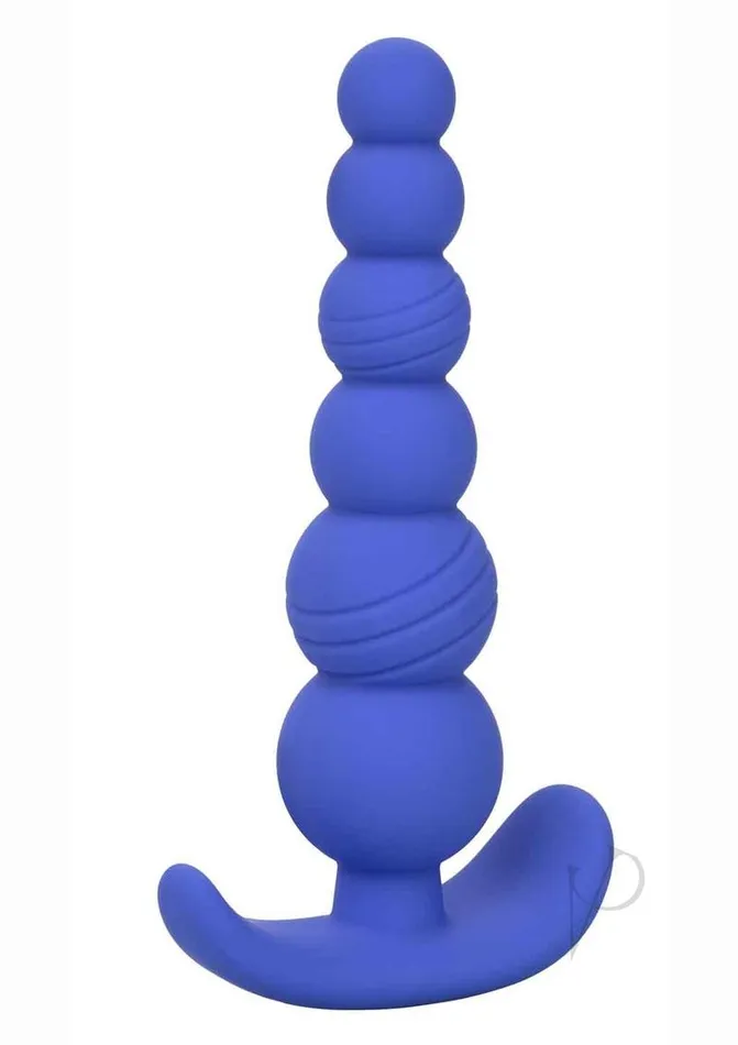 Cheeky Anal Cheeky X6 Beads Silicone Anal Probe Blue