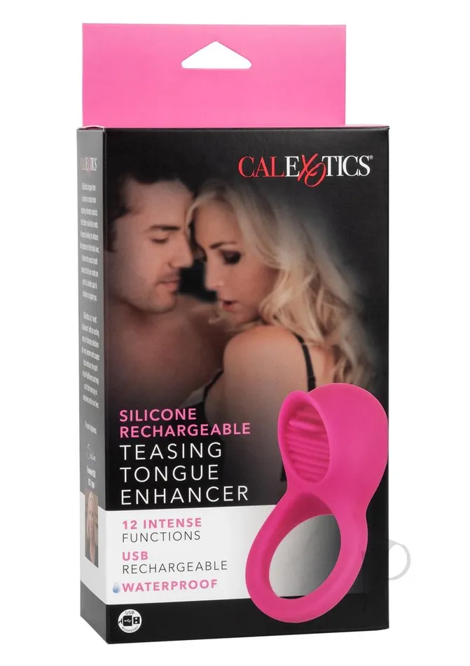 Couples Enhancers Male Sex Toys Silicone Vibrating Teasing Tongue Enhancer Cock Ring Pink Couples Enhancers Male Sex Toys Silicone Vibrating Teasing Tongue Enhancer Cock Ring Pink