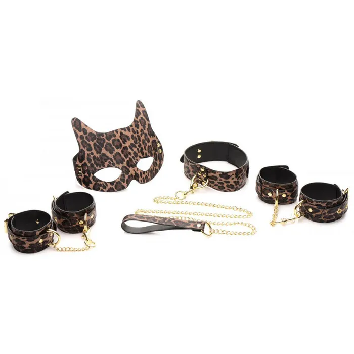 Couples Master Series Leopard 7 Piece Bondage Set XR Brands