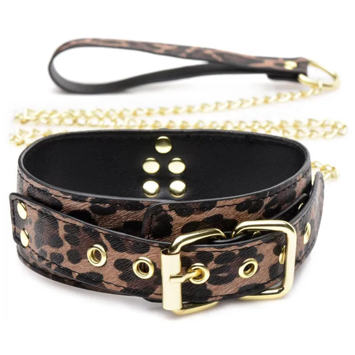 Couples Master Series Leopard 7 Piece Bondage Set XR Brands