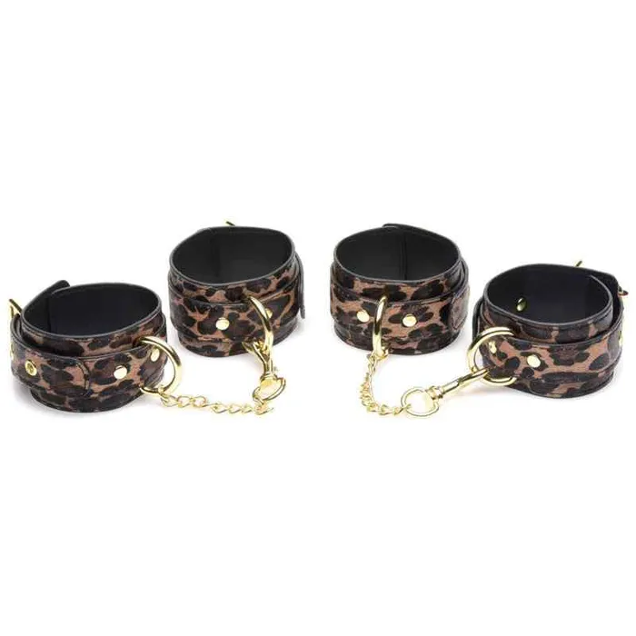 Couples Master Series Leopard 7 Piece Bondage Set XR Brands
