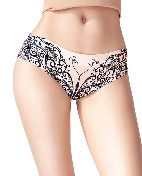 Couples Mememe Mememe Lace Butterfly Printed Slip LG Couples Mememe Mememe Lace Butterfly Printed Slip LG