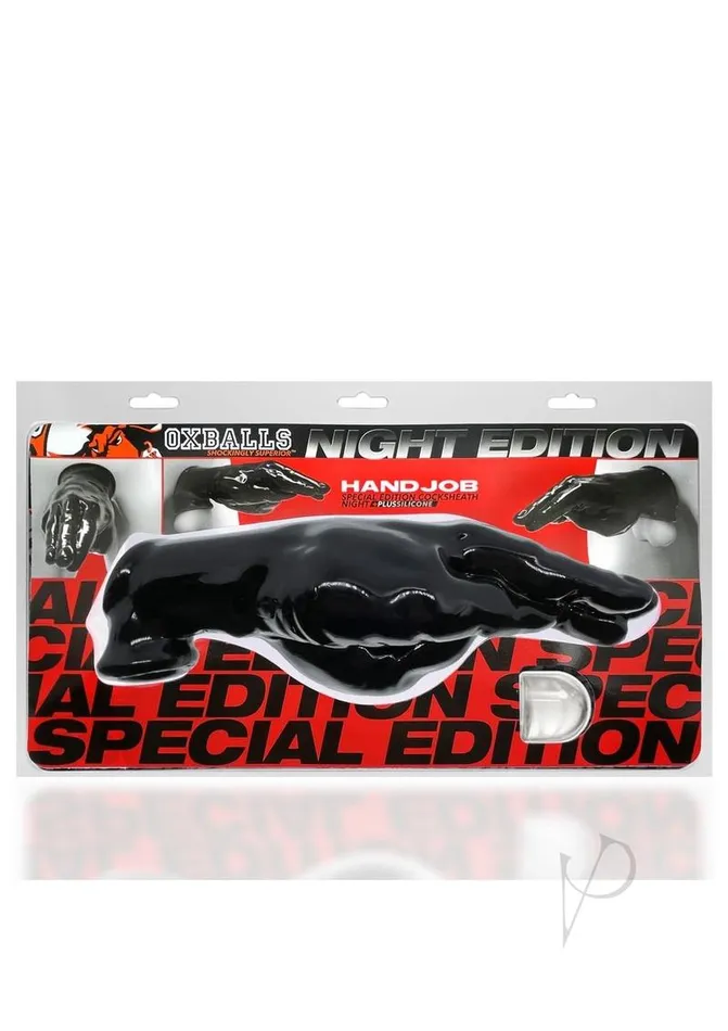 Couples Oxballs Oxballs HandJob Vibrating Cock Sheath Night Edition