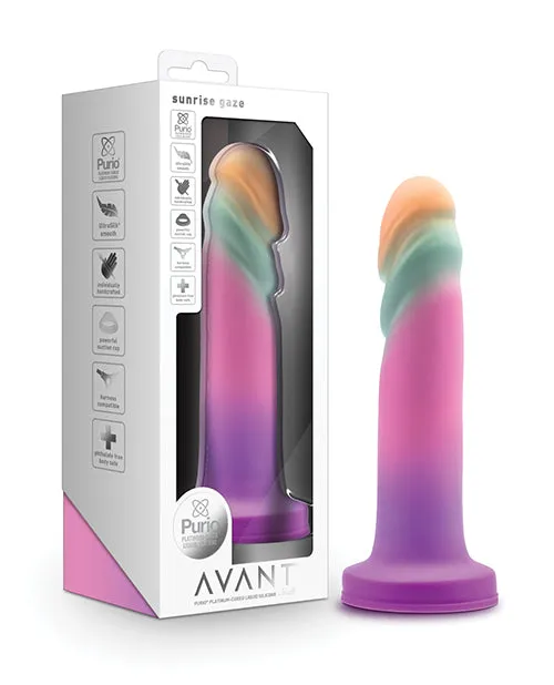 Dildos Avant Avant Sunrise Gaze Silicone Dildo Sherbet Multicolor Dildos Avant Avant Sunrise Gaze Silicone Dildo Sherbet Multicolor