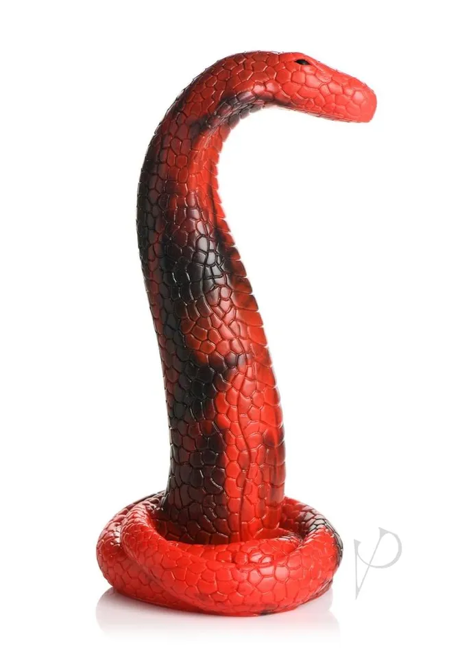 Dildos Creature Cocks Creature Cocks King Cobra Silicone Dildo RedBlack