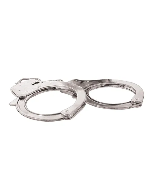 Dominant Submissive Collection Metal Handcuffs Silver Dominant Submissive Anal Dominant Submissive Collection Metal Handcuffs Silver Dominant Submissive Anal