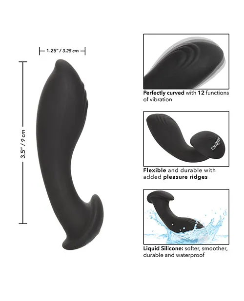 Eclipse Anal Eclipse Rechargeable Liquid Silicone Flex Probe Black