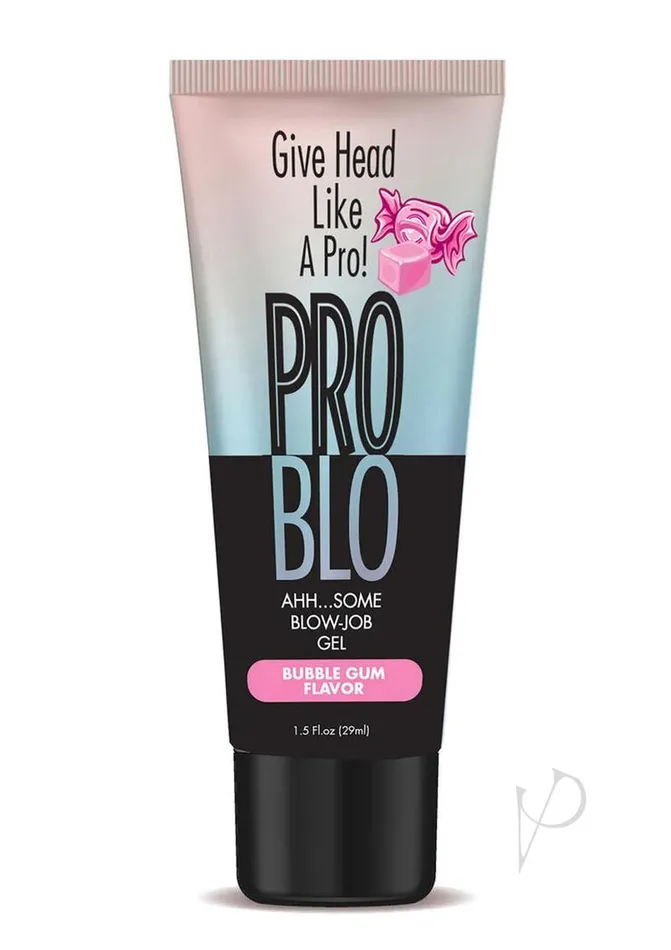 Enhancers Problo ProBlo Oral Pleasure Flavored Gel 15oz Bubblegum