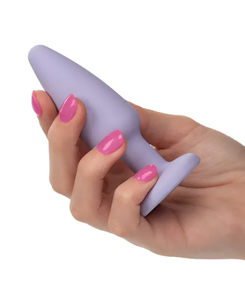 Female Sex Toys First Time First Time Crystal Booty Kit Silicone Butt Plugs 3 piece Purple