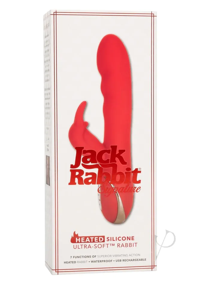 Female Sex Toys Jack Rabbit Signature Heated Silicone UltraSoft Rabbit Rechargeable Vibrator Red Jack Rabbit Female Sex Toys Jack Rabbit Signature Heated Silicone UltraSoft Rabbit Rechargeable Vibrator Red Jack Rabbit