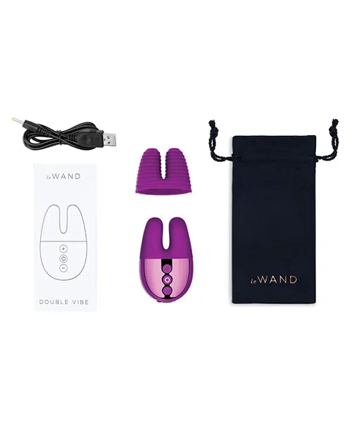 Female Sex Toys Le Wand Le Wand Double Vibe Rechargeable Silicone Vibrator Cherry Female Sex Toys Le Wand Le Wand Double Vibe Rechargeable Silicone Vibrator Cherry