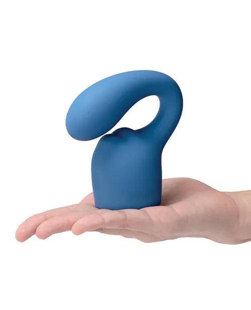 Female Sex Toys Le Wand Le Wand Petite Glider Weighted Silicone Attachment Blue
