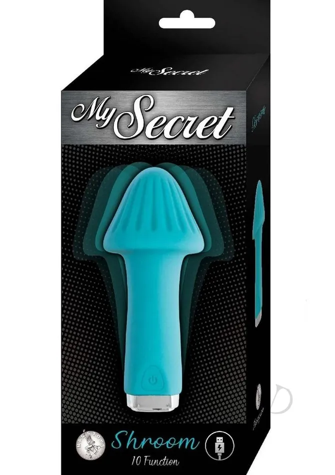 Female Sex Toys Nasstoys My Secret Shroom Rechargeable Silicone Vibrator Aqua Female Sex Toys Nasstoys My Secret Shroom Rechargeable Silicone Vibrator Aqua