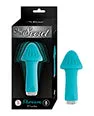 Female Sex Toys Nasstoys My Secret Shroom Rechargeable Silicone Vibrator Aqua
