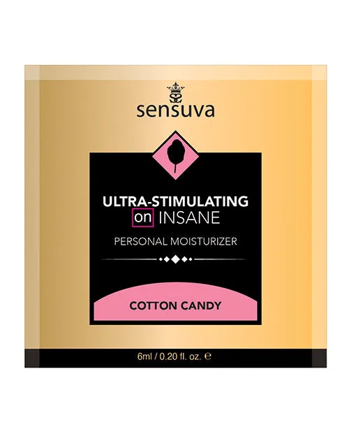 Female Sex Toys ON Insane Ultra Stimulating Personal Moisturizer Single Use Packet 6 ml Cotton Candy On Female Sex Toys ON Insane Ultra Stimulating Personal Moisturizer Single Use Packet 6 ml Cotton Candy On