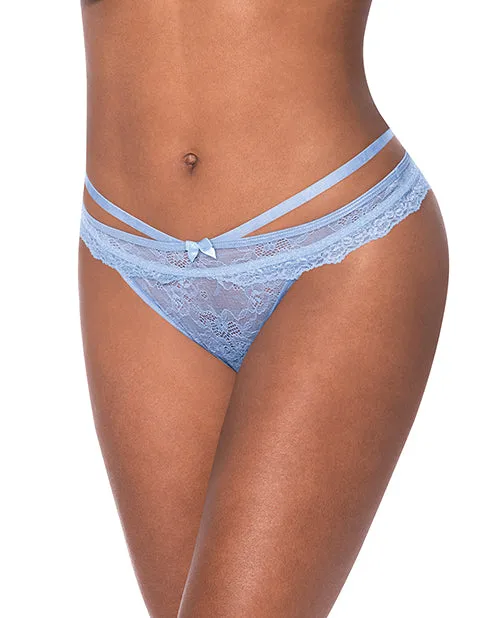 Female Sex Toys Ooh La Lace PeekABoo Cheeky Panty Periwinkle SM Exposed Female Sex Toys Ooh La Lace PeekABoo Cheeky Panty Periwinkle SM Exposed