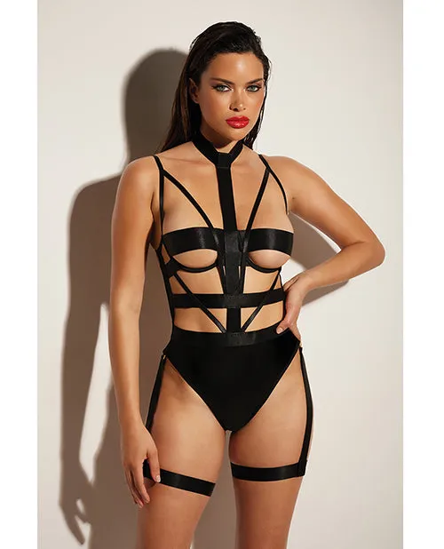 FETISH Lethal Underwire Peek A Boo Vinyl Teddy wChoker Black SM Fetish By Oh La La Cheri Anal FETISH Lethal Underwire Peek A Boo Vinyl Teddy wChoker Black SM Fetish By Oh La La Cheri Anal