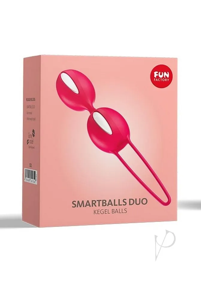 Fun Factory Female Sex Toys Smartballs Duo Silicone Kegel Balls India Red