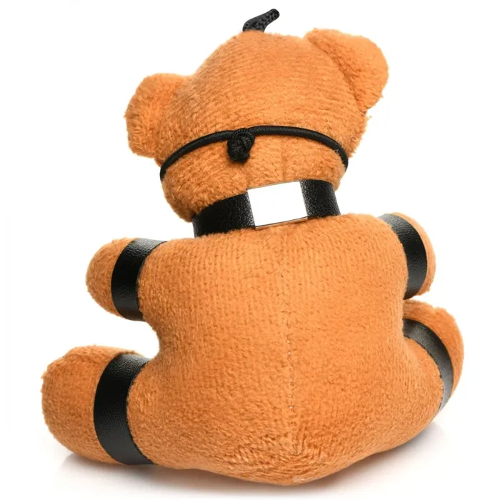 Gagged Teddy Bear Keychain Master Series Vibrators