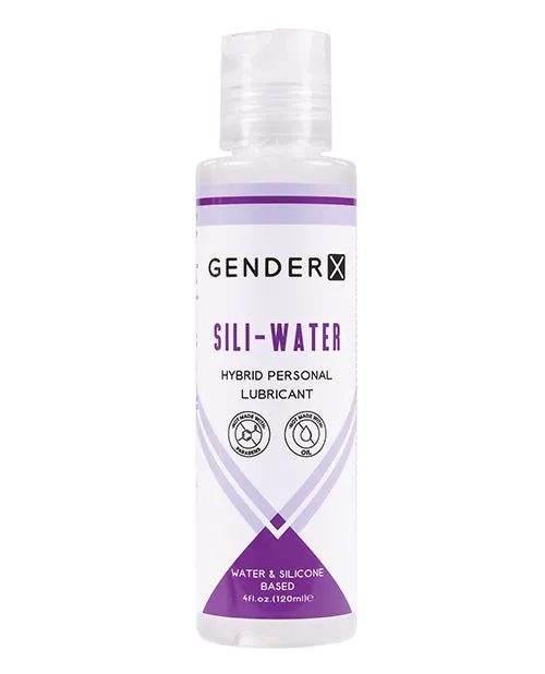 Gender X SiliWater Hybrid Lubricant 4oz Gender X Anal