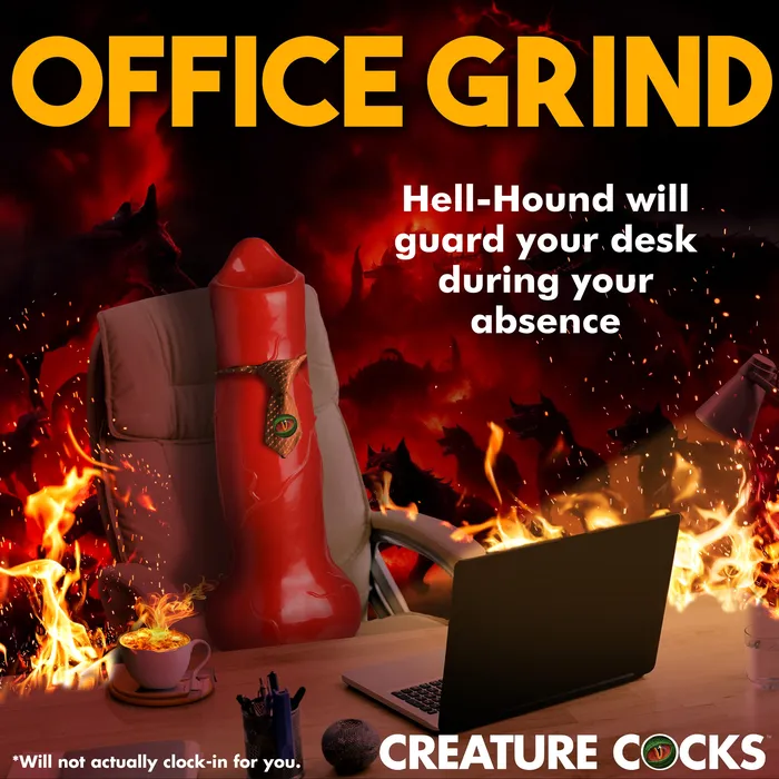 Giant HellHound Canine 2ft Dildo Creature Cocks Dildos