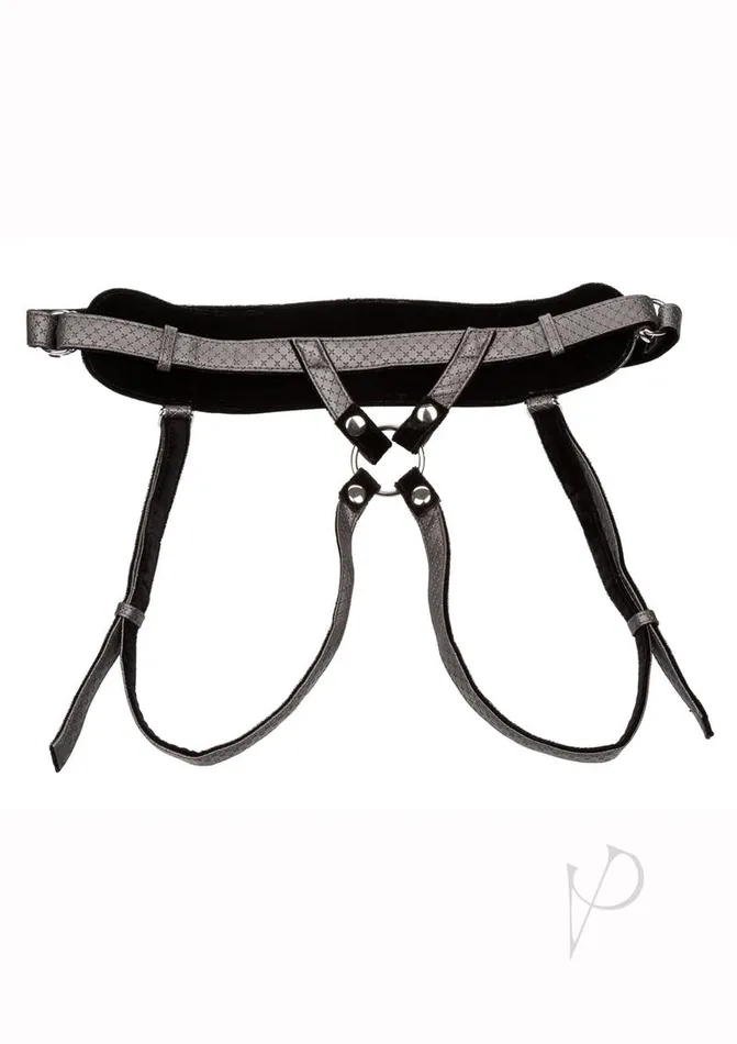 Her Royal Harness Female Sex Toys Her Royal Harness The Regal Princess Adjustable Harness Pewter