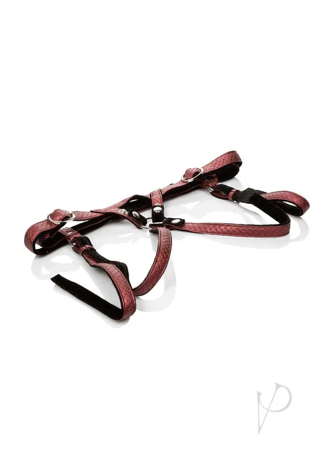 Her Royal Harness Her Royal Harness The Regal Duchess Adjustable Harness Red Female Sex Toys