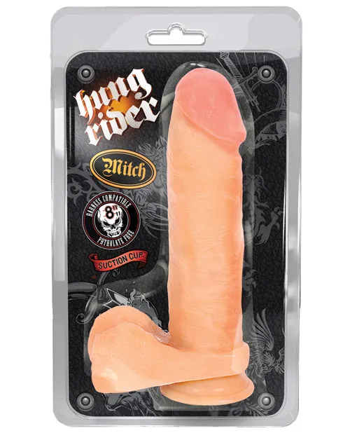 Hung Rider Mitch Dildo with Balls 8in Vanilla Hung Rider Dildos Hung Rider Mitch Dildo with Balls 8in Vanilla Hung Rider Dildos