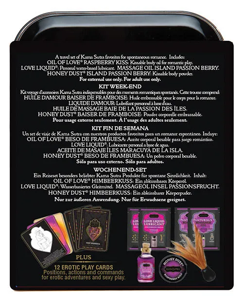 Kama Sutra Weekender Kit Raspberry Kiss Gift Sets And Travel Kits Couples