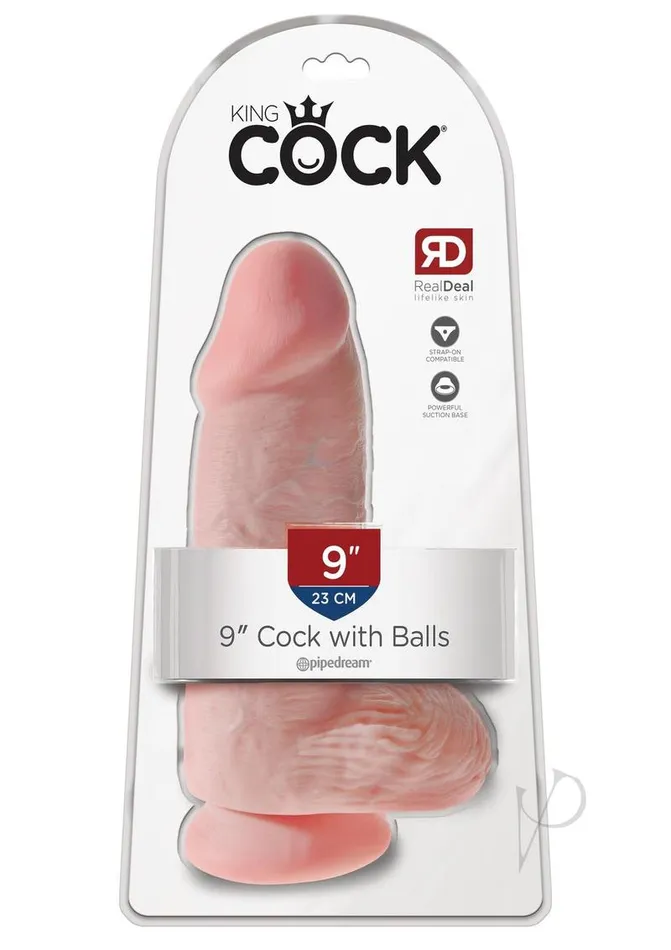 King Cock Dildos King Cock Chubby Dildo 9in Vanilla