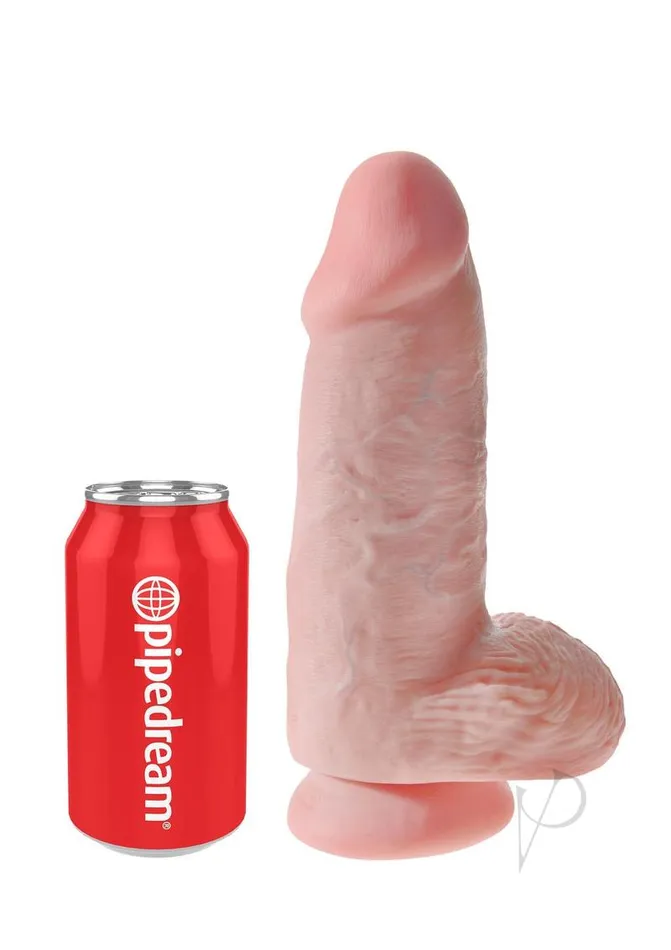 King Cock Dildos King Cock Chubby Dildo 9in Vanilla