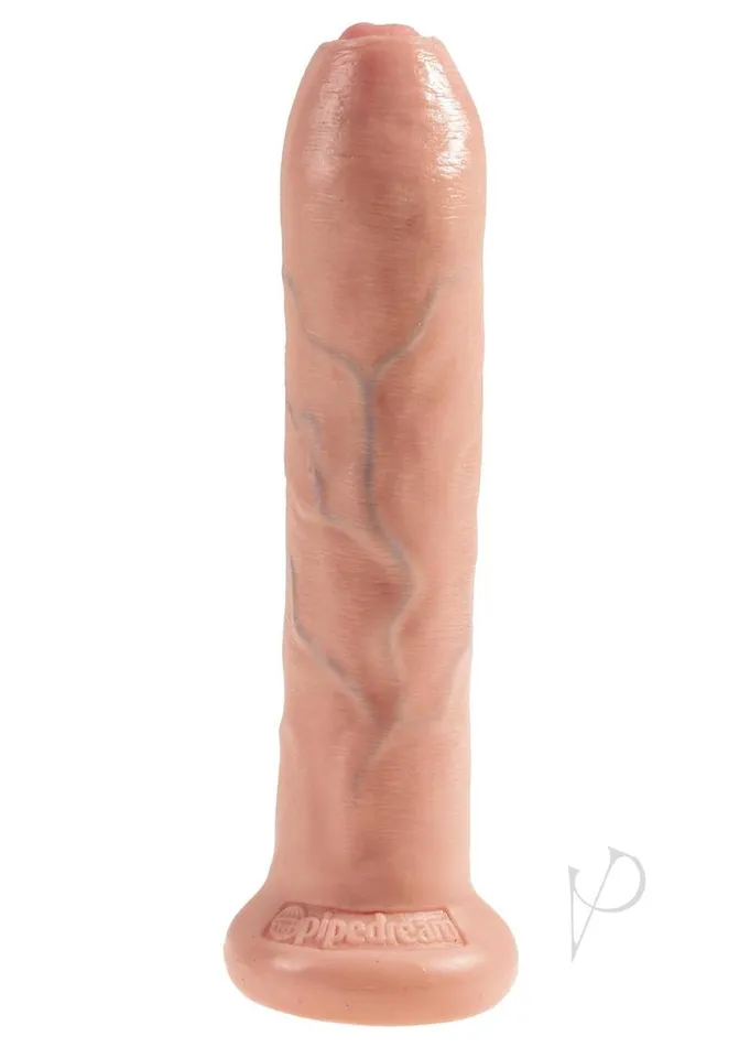 King Cock Dildos King Cock Uncut Cock Dildo 7in Vanilla