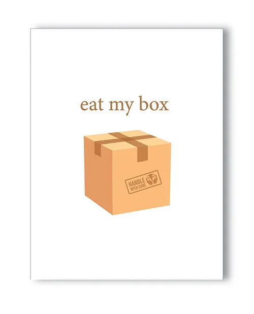 Kush Kards Vibrators Eat My Box Naughty Greeting Card