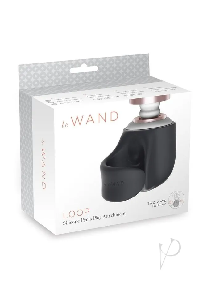 Le Wand Female Sex Toys Le Wand Penis Play Silicone Attachment Grey