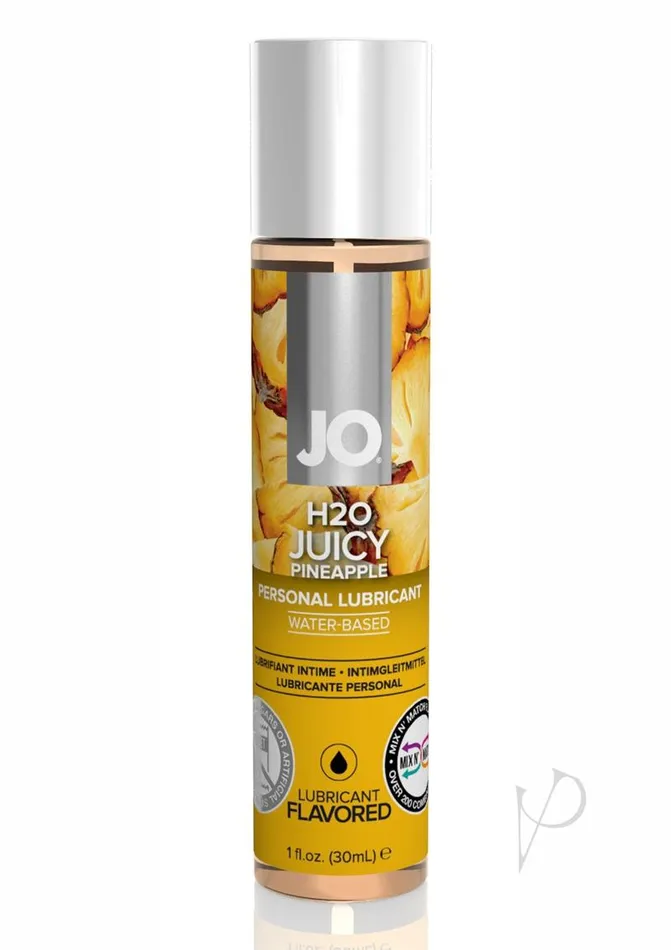 Lubricants System Jo JO H2O Water Based Flavored Lubricant Juicy Pineapple 1oz Lubricants System Jo JO H2O Water Based Flavored Lubricant Juicy Pineapple 1oz