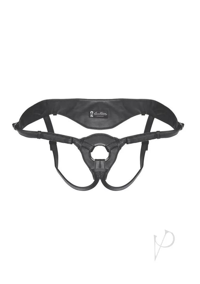 Lux Fetish Female Sex Toys Lux Fetish Patent Leather StrapOn Harness Adjustable Black Lux Fetish Female Sex Toys Lux Fetish Patent Leather StrapOn Harness Adjustable Black