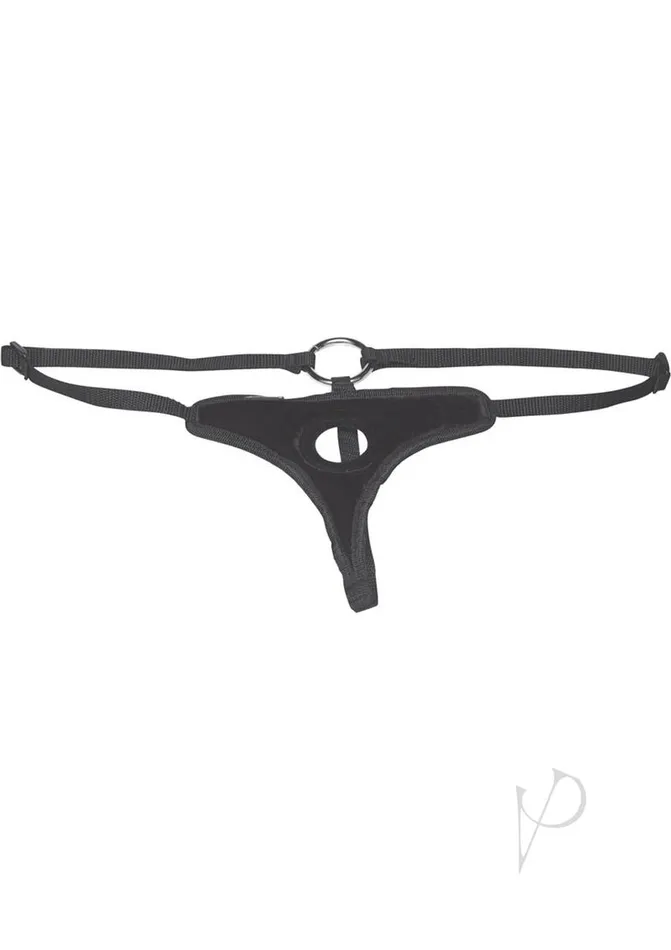 Lux Fetish Female Sex Toys Lux Fetish Velvet Bikini StrapOn Adjustable Black Lux Fetish Female Sex Toys Lux Fetish Velvet Bikini StrapOn Adjustable Black