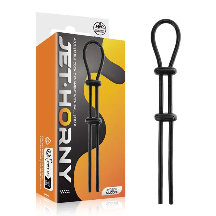 Male Sex Toys Excellent Power Jet Horny Black Adjustable Cock Ball Lasso Ring Male Sex Toys Excellent Power Jet Horny Black Adjustable Cock Ball Lasso Ring