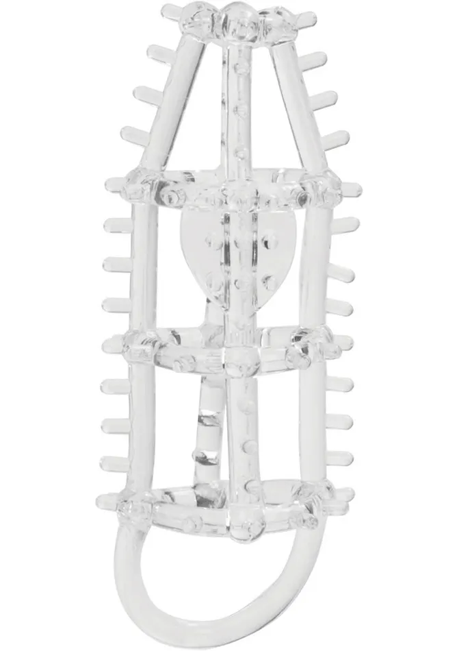 Male Sex Toys Extensions Ultimate Cock Cage Penis Extender Clear Male Sex Toys Extensions Ultimate Cock Cage Penis Extender Clear
