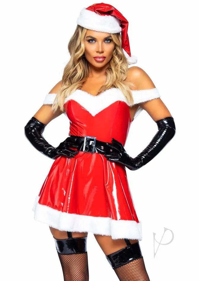 Male Sex Toys Leg Avenue Leg Avenue Naughty Santa Off The Shoulder Vinyl Dress with Tie Back Halter Straps Belt and Santa Hat 3 pieces Medium RedWhite Male Sex Toys Leg Avenue Leg Avenue Naughty Santa Off The Shoulder Vinyl Dress with Tie Back Halter Straps Belt and Santa Hat 3 pieces Medium RedWhite