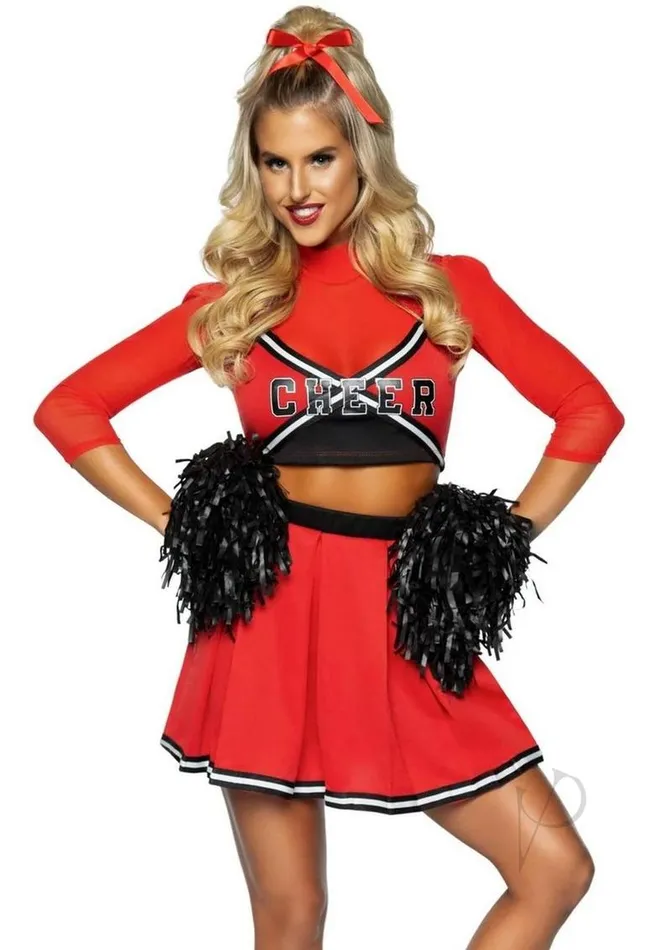 Male Sex Toys Leg Avenue Leg Avenue Varsity Babe Set Crop Top with Cheer Logo Pleated Skirt and Pom Poms 3 Piece XSmall Red Male Sex Toys Leg Avenue Leg Avenue Varsity Babe Set Crop Top with Cheer Logo Pleated Skirt and Pom Poms 3 Piece XSmall Red