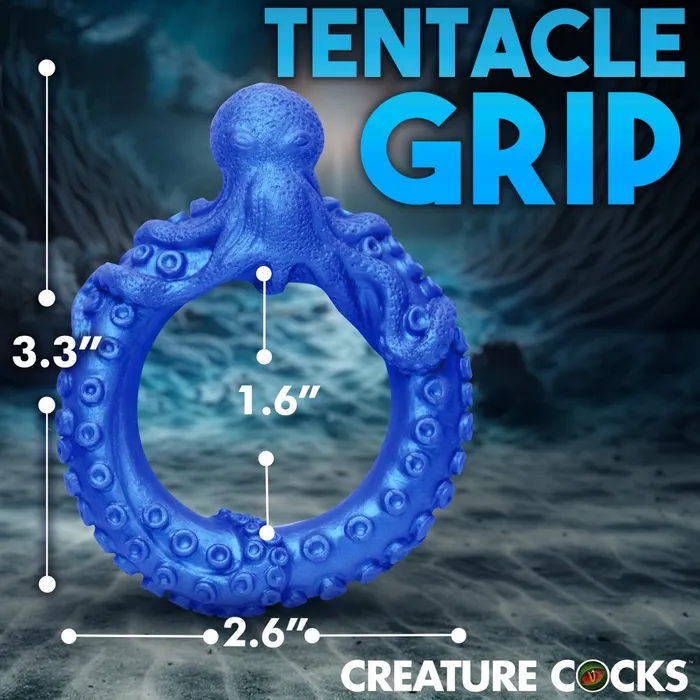 Male Sex Toys Poseidons OctoRing Silicone Cock Ring Creature Cocks