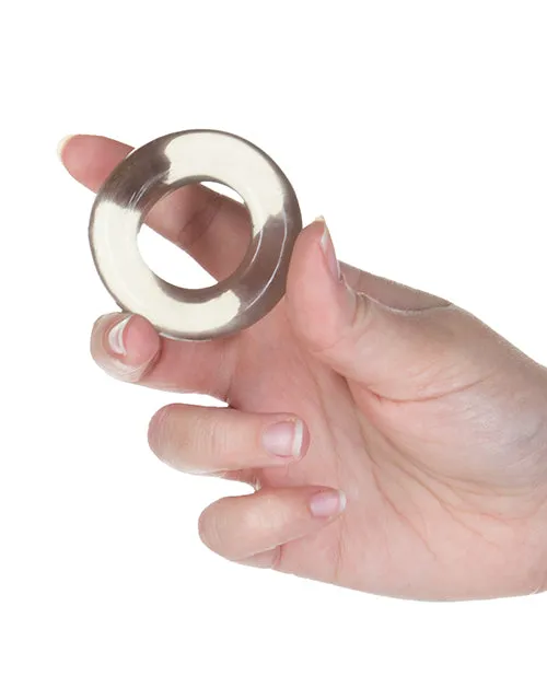 Male Sex Toys Powerbullet Got Big D SuperStretch Cock Ring Black