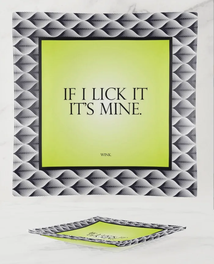Male Sex Toys Warm Human Warm Human If I Lick It Its Mine Trinket Tray 5X5 Male Sex Toys Warm Human Warm Human If I Lick It Its Mine Trinket Tray 5X5