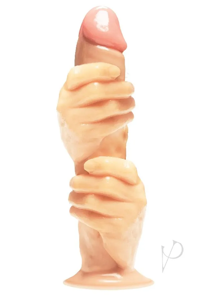 Massive Dildos The 2 Fisted Grip 12in Dildo Vanilla